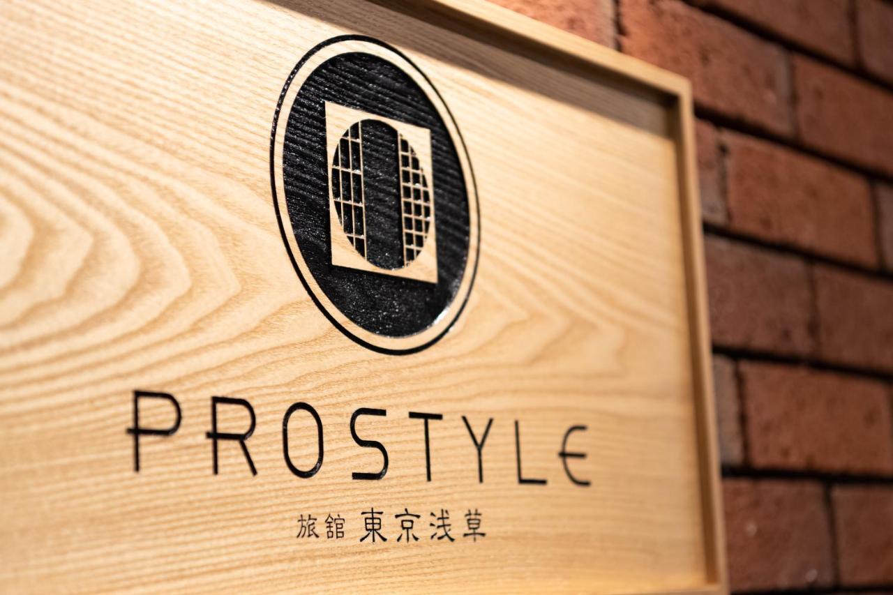 Prostyle Ryokan Tokyo Asakusa Exteriér fotografie